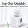 ماكينة صنع الثلج الذكية من هايكون بسعة 2 لتر - أبيض