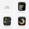 Apple Watch Series 7 GPS, 41mm Midnight Aluminium Case with Midnight Sport Band - Regular
