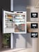 MILLEN Built-in Refrigerator, 341L Net Capacity, 3 Y Warranty, No Frost 2 Doors Fridge Freezer, Electronic Control, LED Backlight, Quick Cooling/Freezing, Ambient Lighting, Vacation Mode, MBIM 193.7D