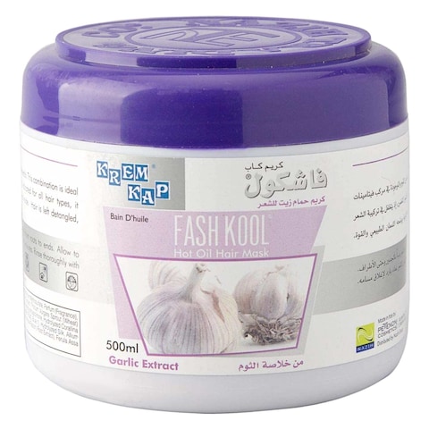 Fashkool Hair Mask Hot oil Garlic Extract 500ml