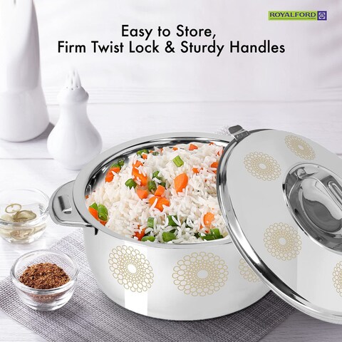 Generic Stainless Steel Hotpot 30000 ml To Keep Food Warm And Safe