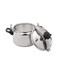 Generic Aluminium Pressure Cooker, Silver 35L