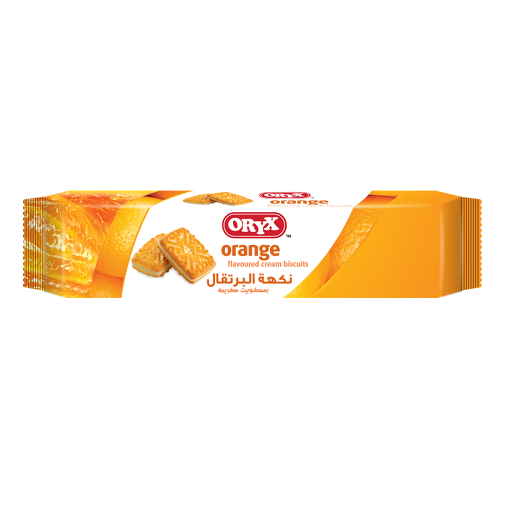 Oryx Biscuits Cream Orange 70GR