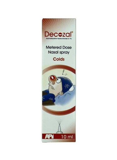 Buy Decozal 0.1% Nasal Spray 10Ml Online | Carrefour UAE