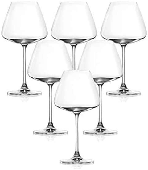 Lucaris - Desire Elegant Red Glass 590Ml 6 Pc Set-Ls10Er21