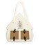 House-Shaped Wooden Photo Frame Mini with Hanging Rope 16x14cm