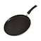 Generic Klassic 27 Cm Non Stick Dosa Tawa, 3 Mm Thick Flat Griddle Tawa, Crepe Pancake Pan, Frying Skillet Pan For Omelette, Pizzas, Tortilla And Quesadillas, Paratha Tawa With Bakelite Handle, Black