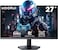 KOORUI GN07 27 inch Gaming Monitor, QHD 2560 x 1440 PC Screen Adaptive-Sync Technology (IPS-Panel, 170Hz, 1ms, DCI-P3 90%, Gsync Compatibility, 2xHDMI, VESA, DisplayPort, Adjustable Tilt)