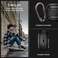 Spigen Rugged Armor designed for Airpods Pro 2nd Generation case (2022) Airpods Pro 2 case cover with Carabiner - Matte Black