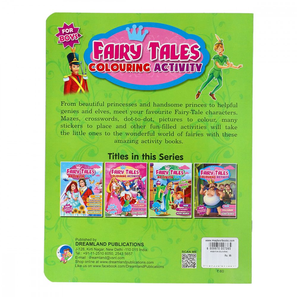 Fairy Tales Colouring Activity