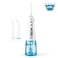 Generic-Professional IPX7 Water-resistant Oral Irrigator Wireless USB Rechargeable Portable Dental Water Flosser with 2 Jet Tips for Teeth Oral Care Braces