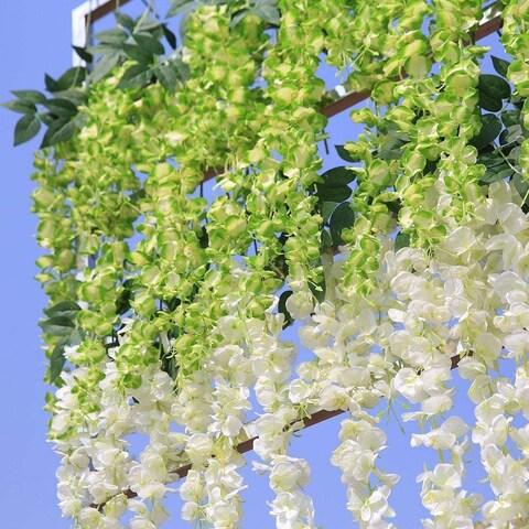 Aiwanto 12Pcs Flower Decoration Hanging Flowers Artificial Flowers Home Decoration