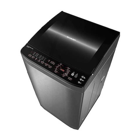 Sharp Washing Machine Top Loading - 11 Kg - Dark Silver - ES-TN11GDSP