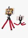 Octopus - Adjustable Phone Tripod Holder Stand Red/Black
