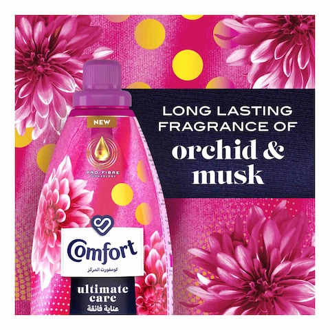 Comfort Ultimate Care Concentrated Fabric Softener Orchid &amp; Musk 1L