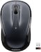 Logitech M325 Wireless Mouse, 2.4 Ghz With USB Unifying Receiver, 1000 DPI Optical Tracking, 18-Month Life Battery, Pc/Mac/Laptop - Dark Silver Black Grey