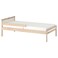 Bed Frame With Slatted Bed Base 70X160cm