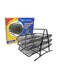 Generic 3-Tier Document Basket Tray Black