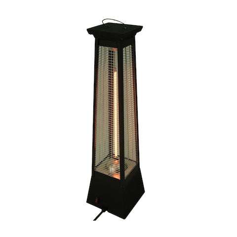 Crownline HT-269 Portable Infrared Heater, Filament: Carbon fiber lamp, Heating area: 3-4m&sup2;, 2000W, 220-240V, 50/60Hz