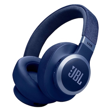 JBL Live 770NC Over Ear Wireless Headphones, Noise Cancellation, Blue
