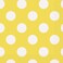 Yellow Polka Dot Cocktail Napkins