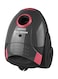 مكنسة كهربائية محمولة مزودة بحاوية على شكل كيس مع قوة شفط عالية 1.5 لتر 2000 وات SVC-9031 رمادي/أحمر
