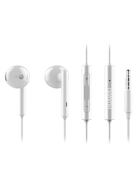 Huawei AM115 Half In-Ear Earphones With Remote Wire Control White