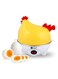 Dlc 7-Eggs Steaming Device With Loqumat Maker 6902016009270 Yellow/White/Red