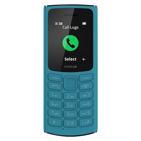 Nokia 105 Dual SIM 48MB RAM 128MB 4G LTE Blue