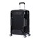 Eminent Hard Case Travel Bag Medium Luggage Trolley Polycarbonate Lightweight Suitcase 4 Quiet Double Spinner Wheels With Tsa Lock KJ84 Black