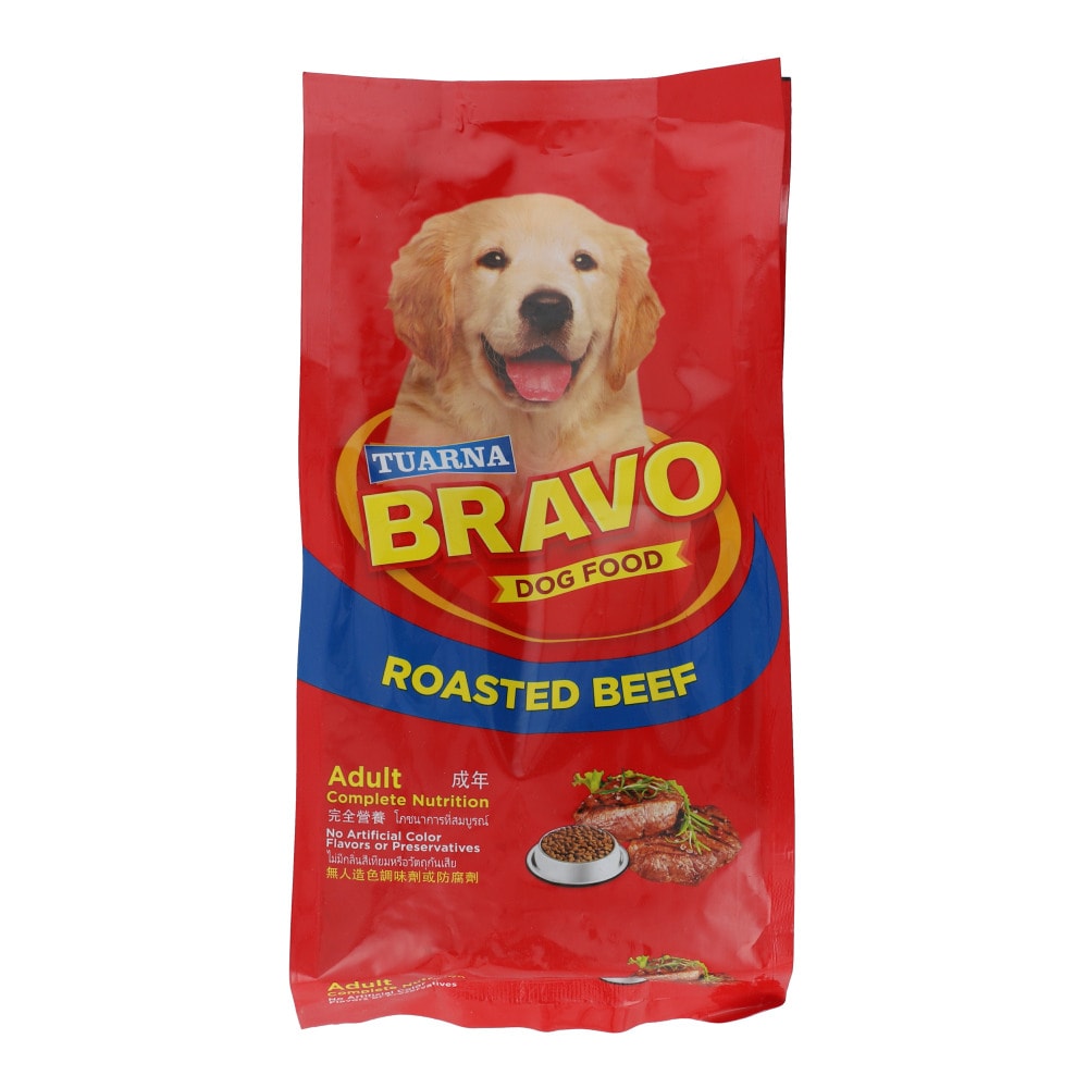 Tuarna Bravo Dog Food Roasted Beef 450 gr Online Carrefour Pakistan