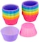 24 Pcs Silicone Baking Cups