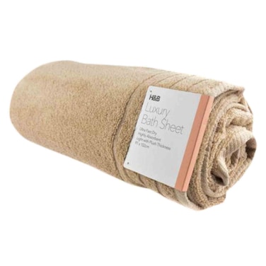 H&amp;B Art027 Luxury Bath Sheet Linen