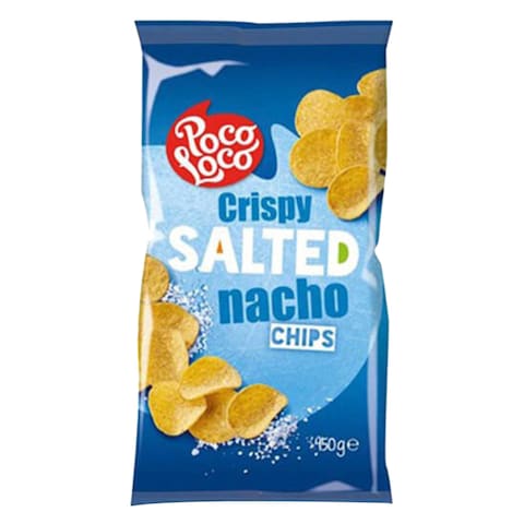 Poco Loco Crispy Salted Nachoes 450g