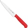 Tramontina Since 1911, Made In Brazil Professional 10 Inches Meat Knife With Stainless Steel Blade And Red Polypropylene Handle With Antimicrobial Protection