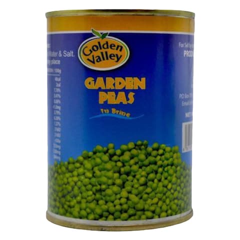 Golden Valley Garden Peas in Brim 400g