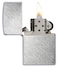 Zippo 24648 Classic Herringbone Sweep Brushed Chrome Windproof Lighter