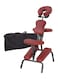 Coolbaby Portable Massage Chairs Tattoo Chair Therapy Chair 4 Inches Thickness Sponge Height Adjustable Folding Massage Chair Face Cradle Salon Massage Chair Spa Chair Carrying Bag