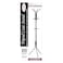 Feelings Tripod Coat Rack Grey 42x46x175cm