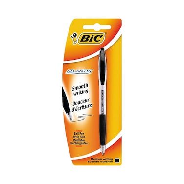 قلم جاف بيك اتلانتس - اسود