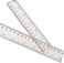 Lavish Premium Quality Clear Plastic 12 Inch Or 30 cm Ruler For Student School Office [10-Units]