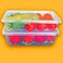 25 Pcs- Disposable Food Container With Lid-500ml