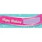 Princess Party Giant Party Banner W/ Stickers 60in X 20in