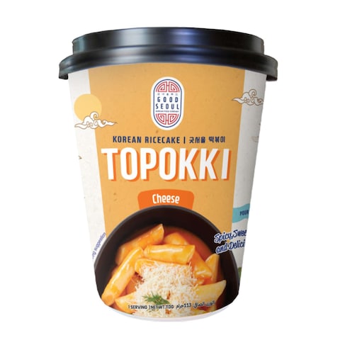 Good Seoul Topokki Cheese Korean Rice Cake 113g