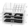 Unique Home Design Bottom Layer Increase Fits Most Conceal Acrylic Makeup Organizer And Cosmetic Make Up Organizer Countertop Storage Box Brush Holder Clear Jewelry Organizer Bathroom Vanity Tray