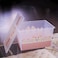 Royalford 50 L Space Saving Storage Box- Rf11272 Multi-Purpose Plastic Storage Container For Storage Essentials Perfect For Biscuits, Snacks Leak-Proof, Airtight, Elegant Design Pink And White