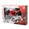 Gearbox F1 Spray Stunt Car Radio Controlled Toy Red And Black