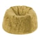 In House Kempes Fur Bean Bag Chair - Small - Gold