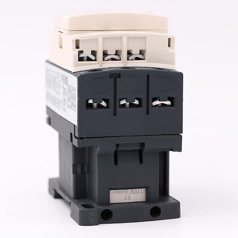Schneider Breaker TeSys D_ TeSys D contactor - 3P(3 NO) - AC-3 - &lt;= 440 V 9 A - 110 V AC coil_ [LC1D09F7]