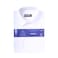 Texture Mens Shirt Long Sleeved Slim Fit X-Large White